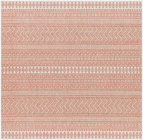 Surya Eagean Eag-2426 Rust, Ivory, Dusty Pink, Dusty Coral Rug.