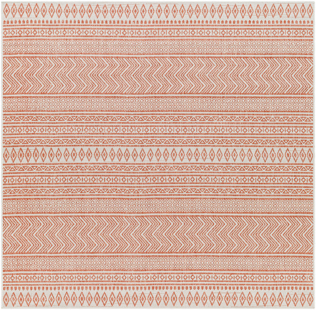 Surya Eagean Eag-2426 Rust, Ivory, Dusty Pink, Dusty Coral Rug.