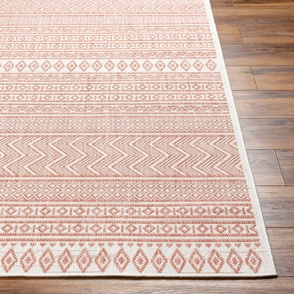 Surya Eagean Eag-2426 Rust, Ivory, Dusty Pink, Dusty Coral Area Rug