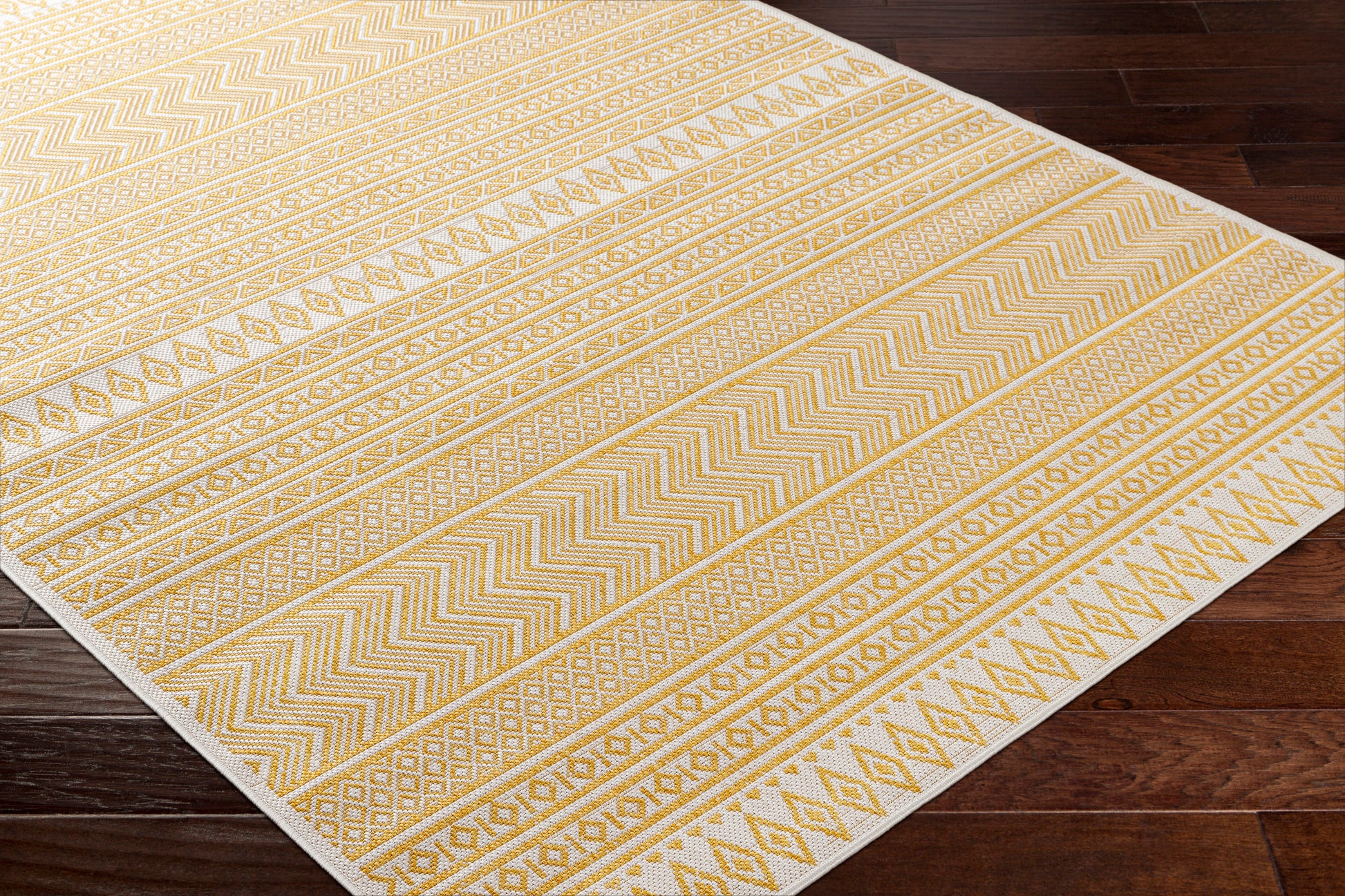 Surya Eagean Eag-2427 Ivory, Mustard Area Rug