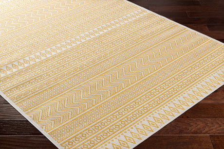 Surya Eagean Eag-2427 Ivory, Mustard Rug.