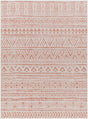 Surya Eagean Eag-2430 Rust, Ivory, Dusty Pink, Dusty Coral Rug.