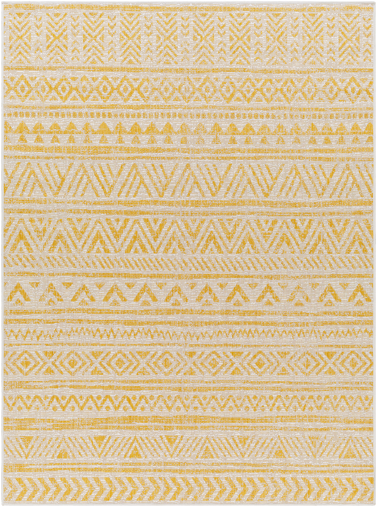 Surya Eagean Eag-2431 Ivory, Mustard Rug.
