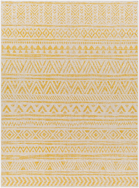 Surya Eagean Eag-2431 Ivory, Mustard Rug.