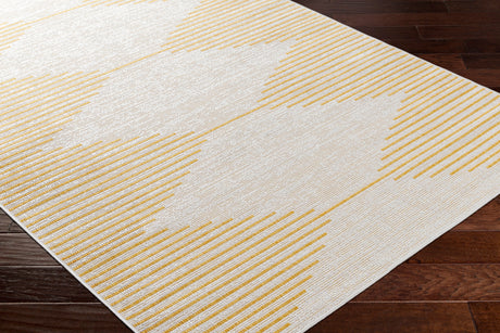 Surya Eagean Eag-2433 Ivory, Mustard Rug.