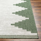 Surya Eagean Eag-2435 Grass Green, Ivory, Dark Green, Seafoam Rug.