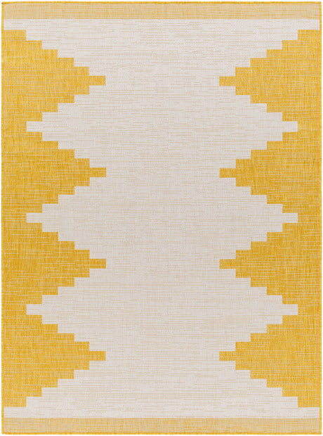 Surya Eagean Eag-2437 Ivory, Mustard Rug.