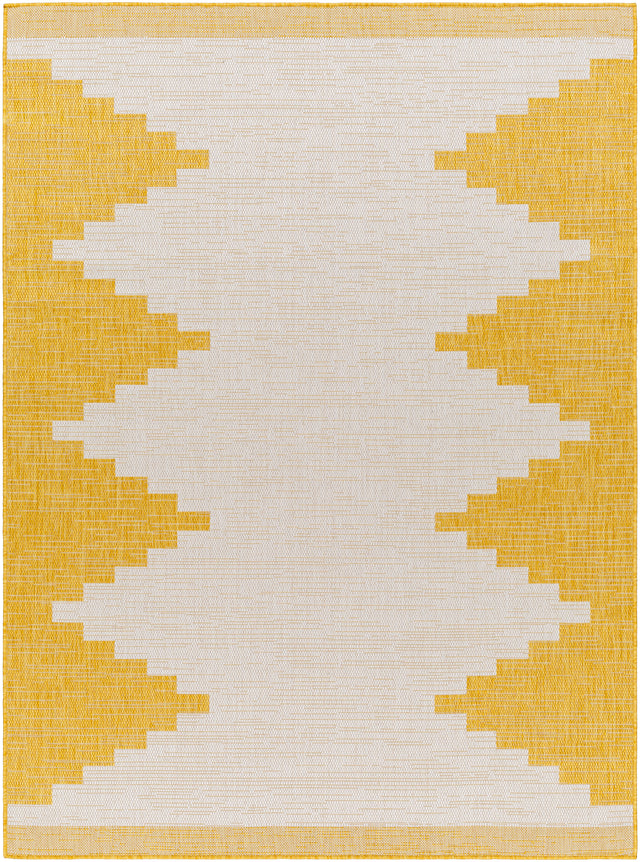 Surya Eagean Eag-2437 Ivory, Mustard Rug.