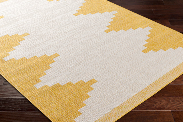 Surya Eagean Eag-2437 Ivory, Mustard Rug.