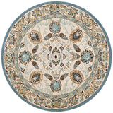 Safavieh Antiquity 6'-0" x 6'-0" Rug in Peacock / Blue