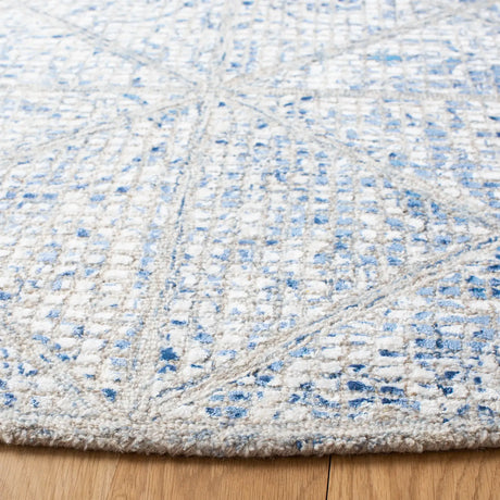 Safavieh Artistry 600 7'-0" x 7'-0" Rug in Blue / Natural