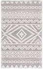 Safavieh Natura 4'-0" x 6'-0" Rug in Black / Ivory