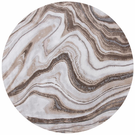 Safavieh Craft 5'-3" x 5'-3" Rug in Gold / Grey