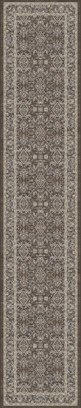 Dynamic Rugs Ancient Garden 57276 Dark Brown/Beige/Blue Rug - Runner