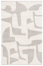 Safavieh Casablanca 4'-0" x 6'-0" Rug in Grey / Ivory