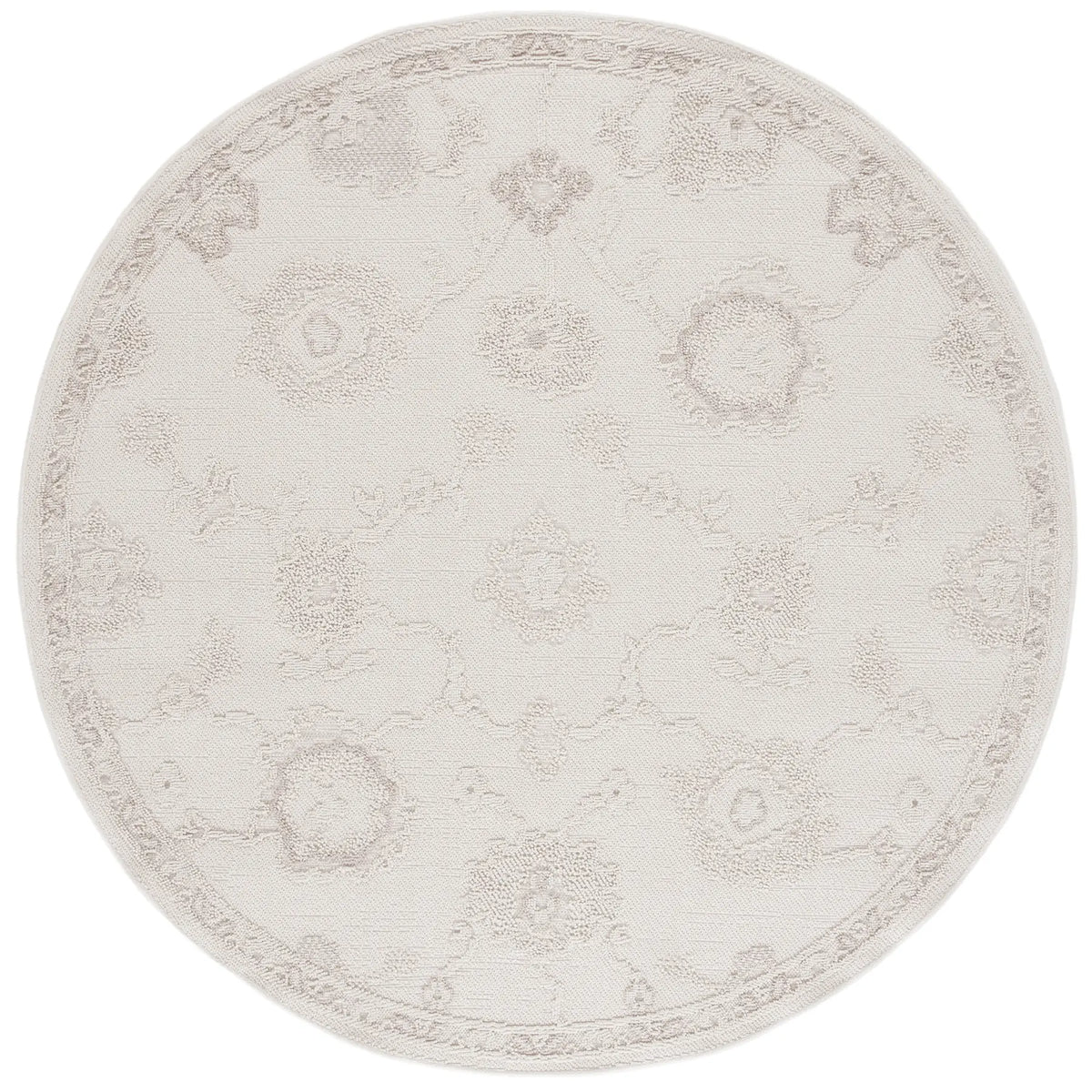 Safavieh Paros 6'-7" x 6'-7" Rug in Ivory