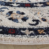 Safavieh Luna 6'-7" x 6'-7" Rug in Beige / Navy