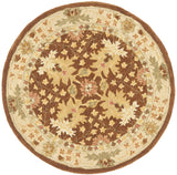 Safavieh Anatolia 4'-0" x 4'-0" Rug in Brown / Beige