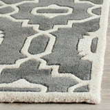 Safavieh Chatham 2'-3" x 11'-0" Rug in Dark Grey / Ivory