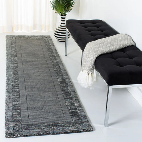 Safavieh Impressions 2'-3" x 6'-0" Rug in Charcoal / Blue