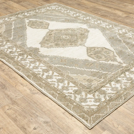 Oriental Weavers Sphinx Andorra 298C Beige / Ivory Rugs - angle detail