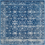 Safavieh Evoke 6'-7" x 6'-7" Rug in Navy / Ivory