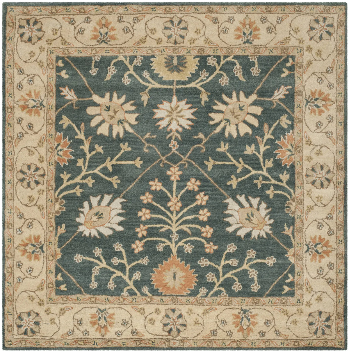 Safavieh Classic 6'-0" x 6'-0" Rug in Blue / Light Gold