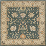 Safavieh Classic 6'-0" x 6'-0" Rug in Blue / Light Gold
