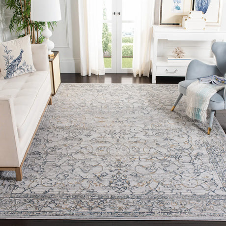 Safavieh Cosmopolitan 600 8'-0" x 10'-0" Rug in Cream / Grey