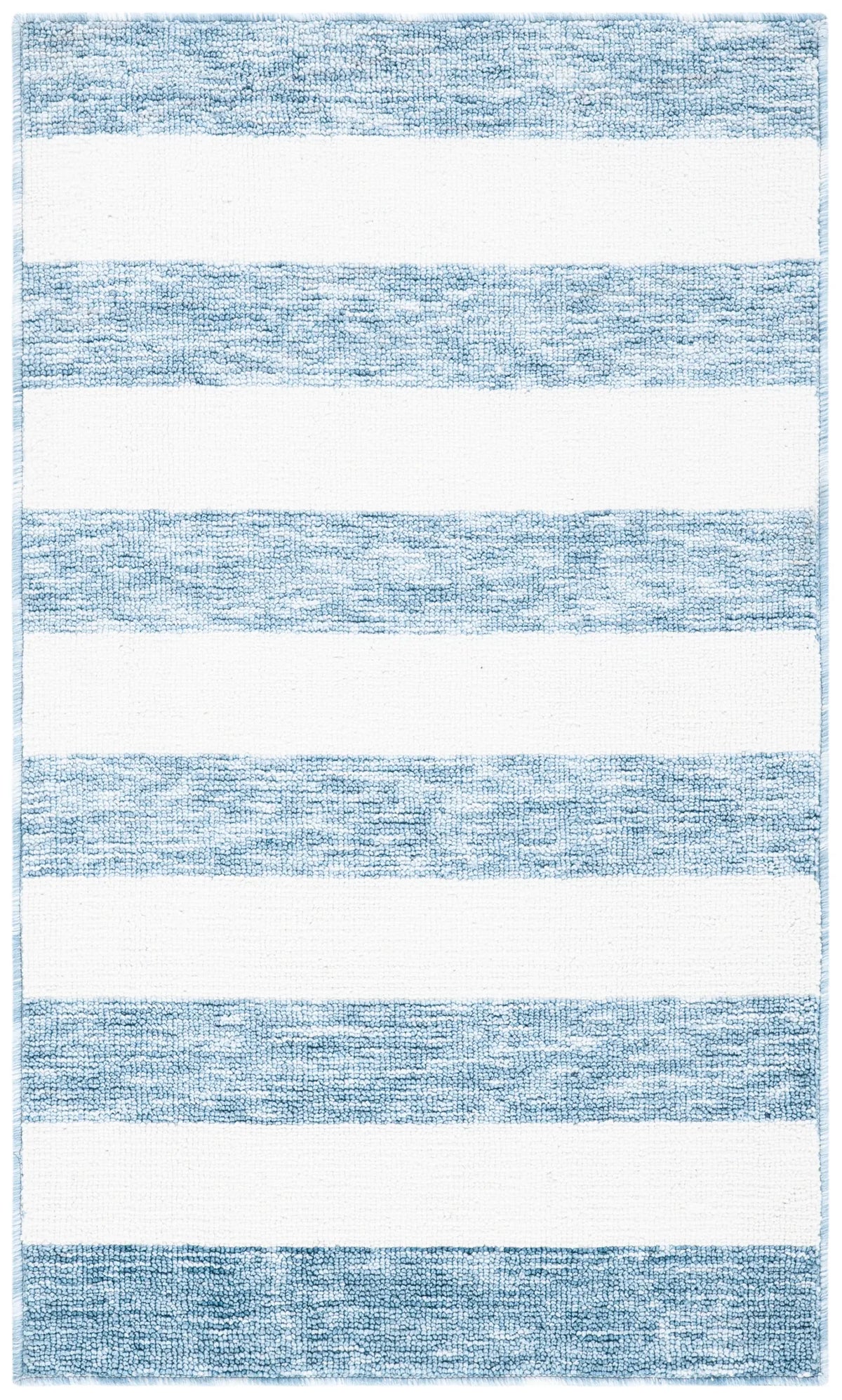 Safavieh Easy Care 2'-0" x 3'-0" Rug in Light Blue / Ivory