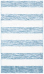 Safavieh Easy Care 2'-0" x 3'-0" Rug in Light Blue / Ivory