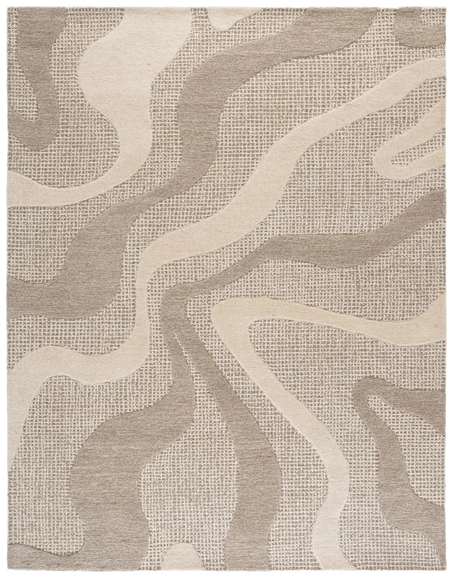 Safavieh Ebony 8'-0" x 10'-0" Rug in Grey / Ivory
