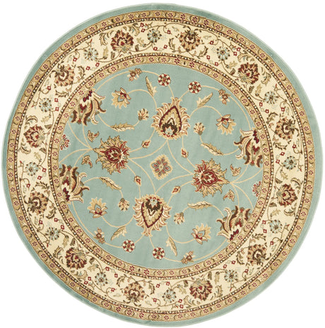 Safavieh Lyndhurst 5'-3" x 5'-3" Rug in Blue / Ivory