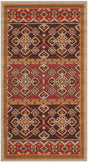 Safavieh Veranda 2'-7" x 5'-0" Rug in Red / Chocolate
