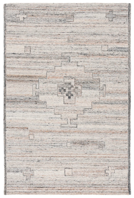 Safavieh Kenya 4'-0" x 6'-0" Rug in Brown / Beige