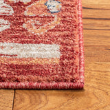 Safavieh Charleston 4'-0" x 6'-0" Rug in Rust / Ivory