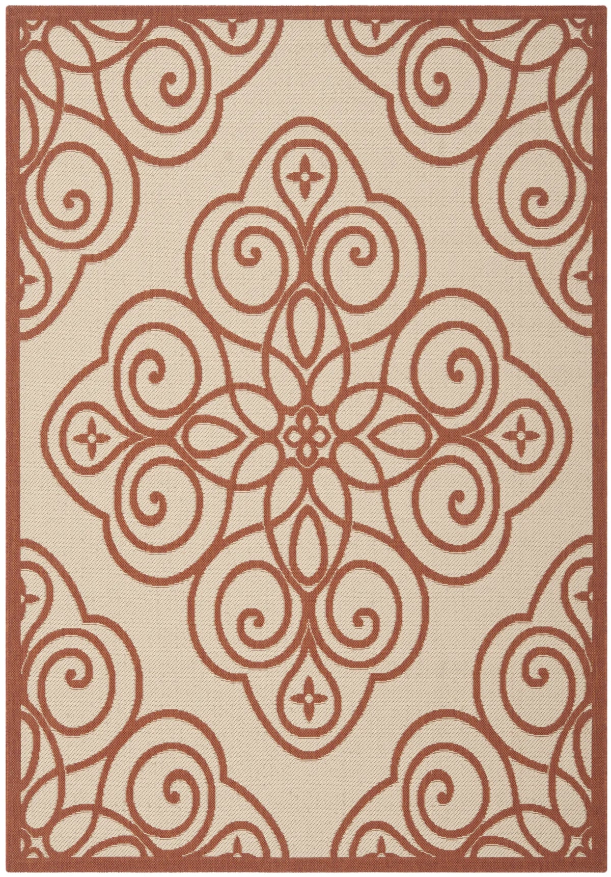 Safavieh Martha Stewart 4'-0" x 5'-7" Rug in Cayenne