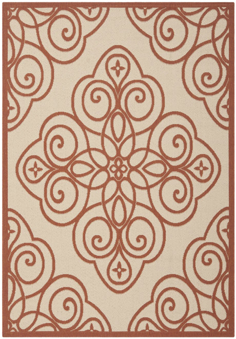 Safavieh Martha Stewart 4'-0" x 5'-7" Rug in Cayenne