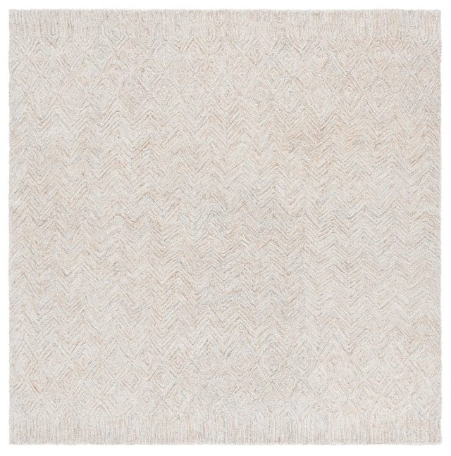 Safavieh Pine 6'-0" x 6'-0" Rug in Rust / Light Grey