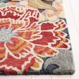Safavieh Bellagio 4'-0" x 6'-0" Rug in Grey / Rust