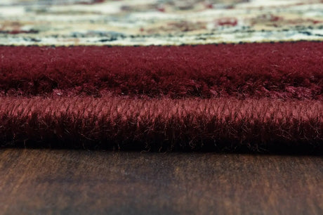 Dynamic Rugs Ancient Garden 57011 Red / Ivory Rugs - Pile