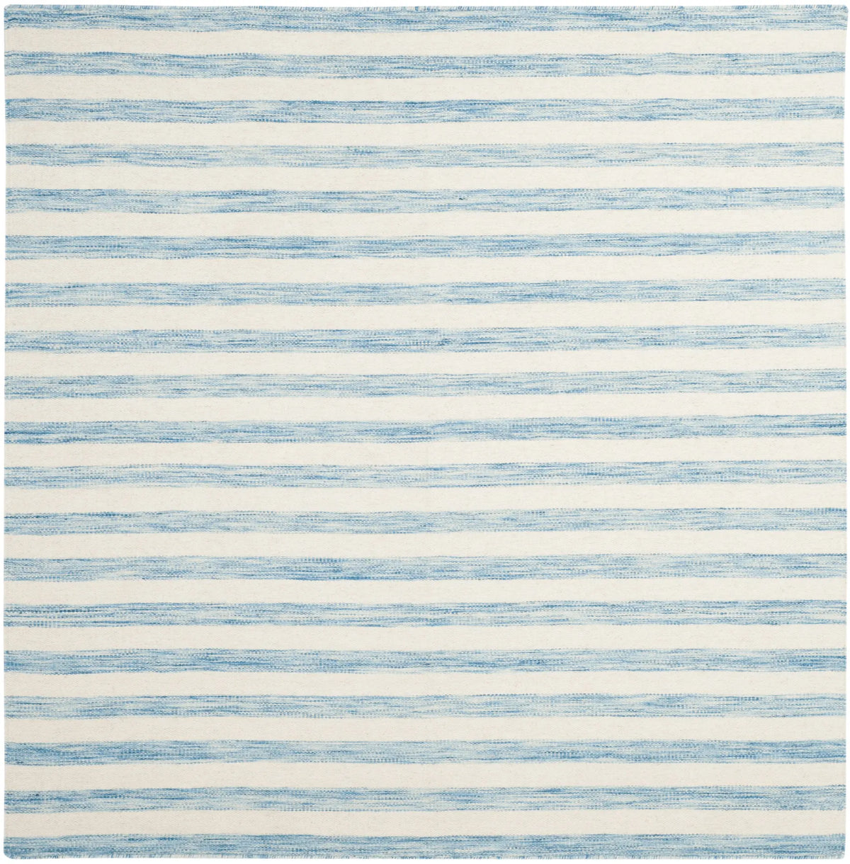 Safavieh Dhurries 6'-0" x 6'-0" Rug in Aqua / Ivory