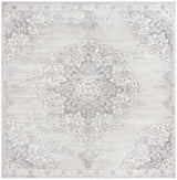 Safavieh Brentwood 6'-7" x 6'-7" Rug in Grey / Ivory