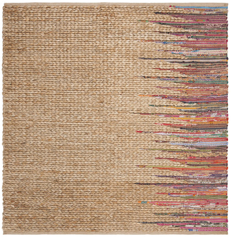 Safavieh Cape Cod 6'-0" x 6'-0" Rug in Natural / Multi