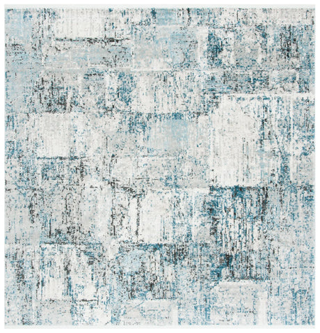 Safavieh Shivan 6'-7" x 6'-7" Rug in Grey / Blue