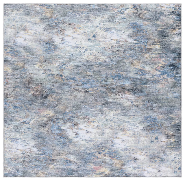 Safavieh Vintage Heriz 800 6'-7" x 6'-7" Rug in Green / Blue