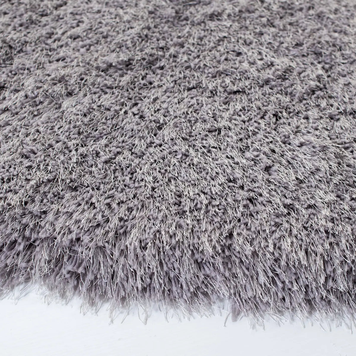 Safavieh Shag 6'-0" x 6'-0" Rug in Silver