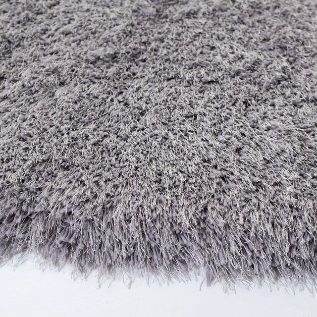 Safavieh Shag 6'-0" x 6'-0" Rug in Silver