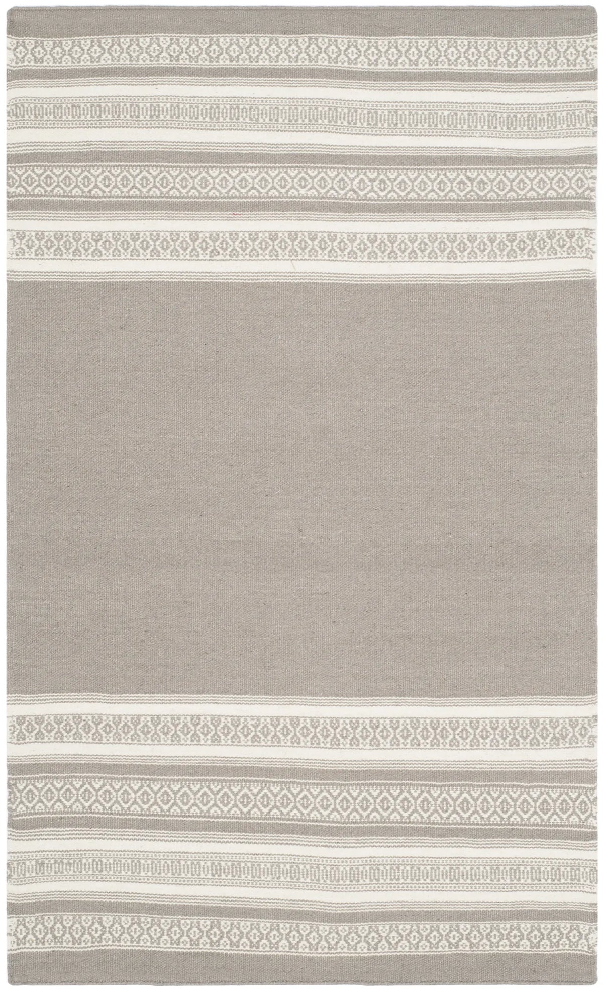 Safavieh Dhurries 3'-0" x 5'-0" Rug in Light Brown
