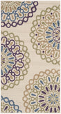 Safavieh Veranda 2'-7" x 5'-0" Rug in Cream / Green